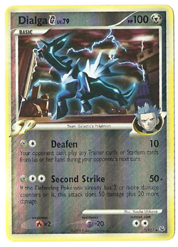 Pokemon Platinum: Dialga G Reverse Holo